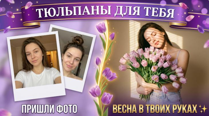 Тюльпаны для тебя
