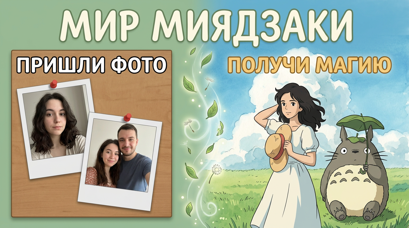 🍃 Мир Миядзаки