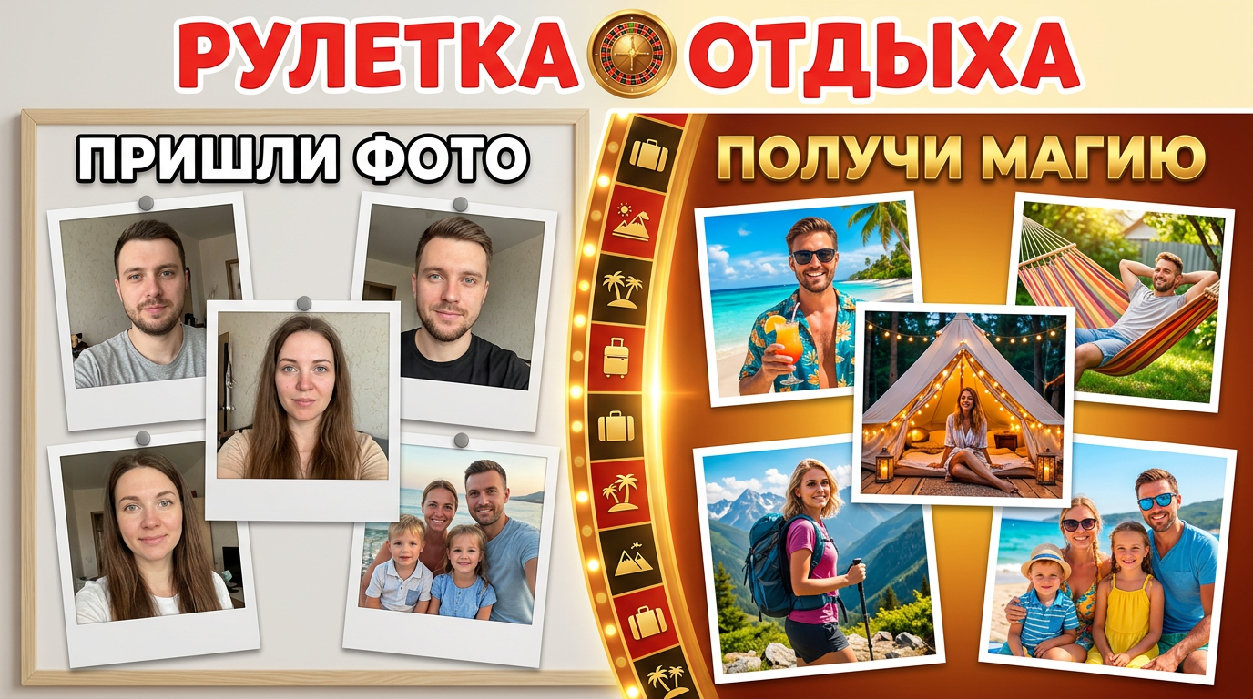 🎰 Рулетка отдыха